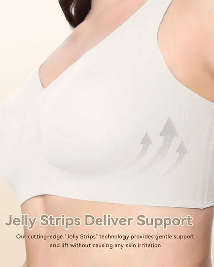 Lifting Wire-Free Antibacterial Jelly Bra