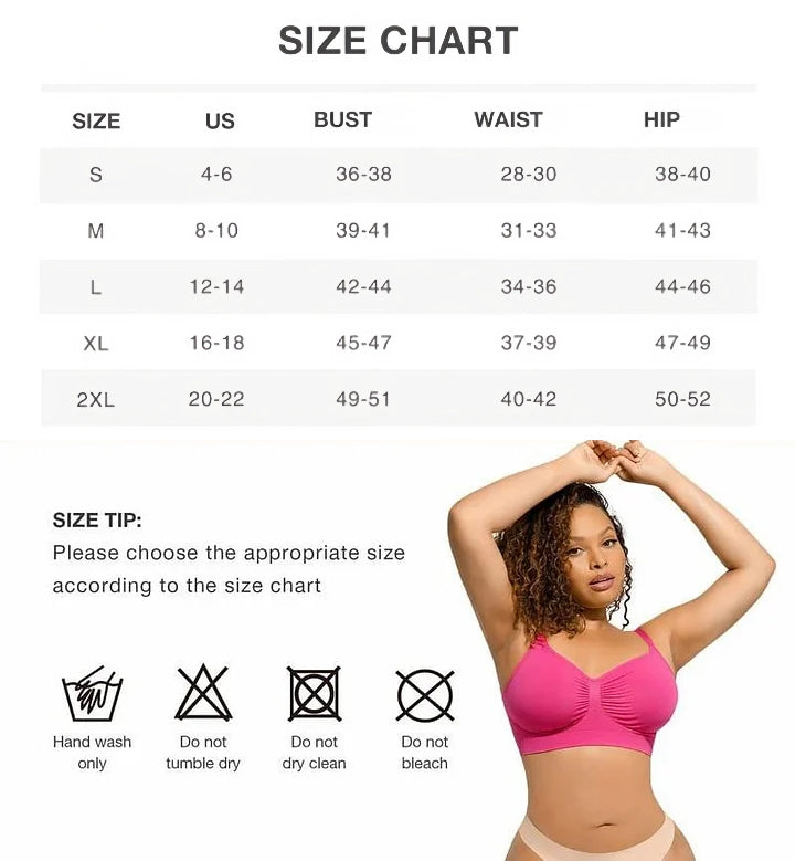 Women's Full Coverage Non-Padded Wireless Sculpt Bra