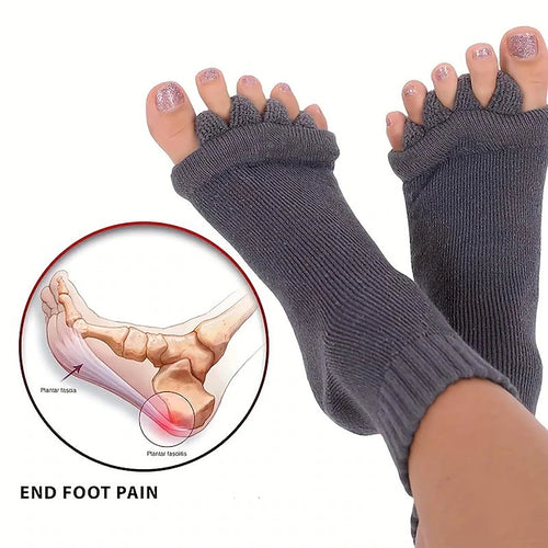 Toeless Yoga Socks, Five-toe Split Socks