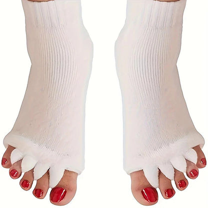 Toeless Yoga Socks, Five-toe Split Socks