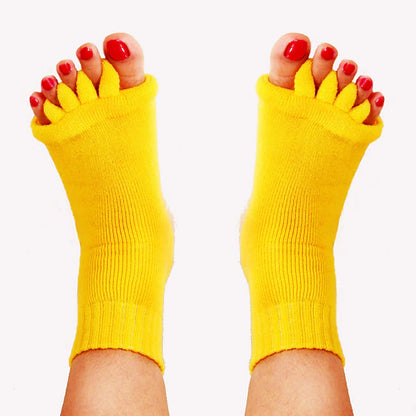 Toeless Yoga Socks, Five-toe Split Socks