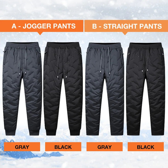 Winter Pants with Zippered Pockets Snow Pants - for Hiking, Workouts, Outdoor Activities