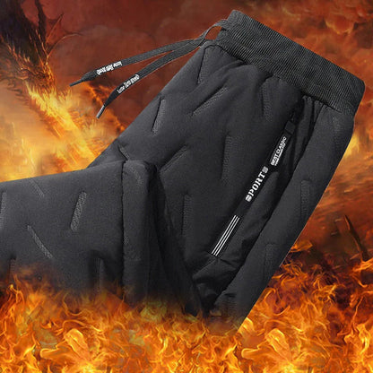 Winter Pants with Zippered Pockets Snow Pants - for Hiking, Workouts, Outdoor Activities